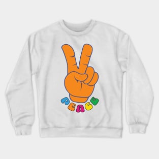 Peace Out Crewneck Sweatshirt